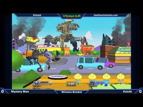 XSmash - Ksizzle vs Mystery Man - PS All-Stars