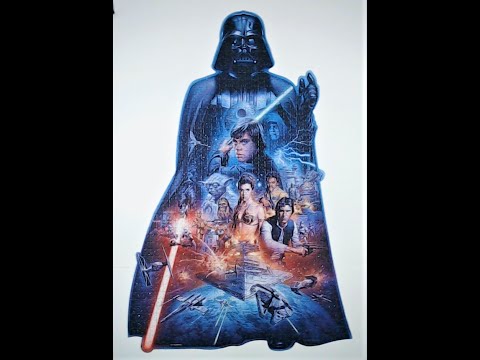 1098 Piece Ravensburger Darth Vader Jigsaw Puzzle Time Lapse