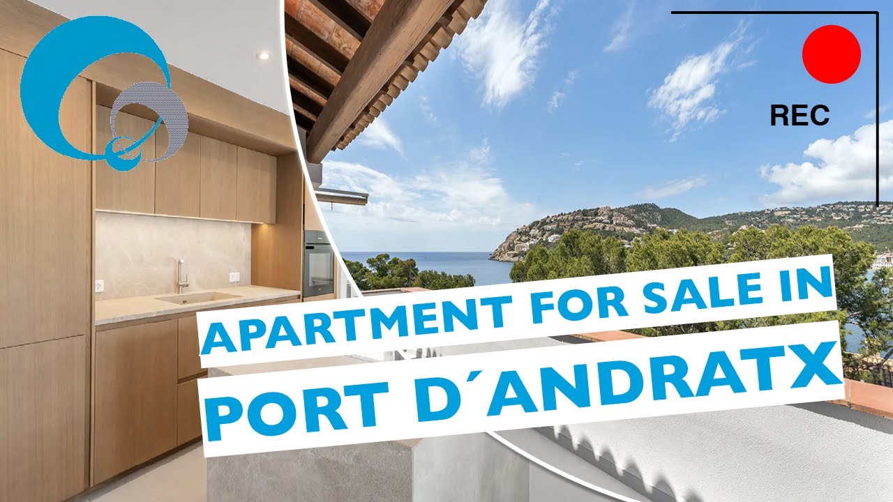 Stylish apartment with Scandinavian sophistication and unbeatable sea views in Port d’Andratx