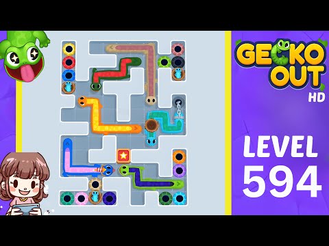 Gecko Out Level 594 Solution Walkthrough