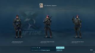 Counter strike  Global Offensive Operation Riptide Agents : 4 Random CT Master Agents