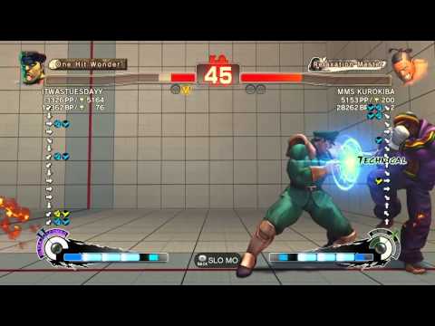 SSF4 AE 2012: ITWASTUESDAYY (Bison) vs MMS KUROKIBA (Dee Jay)