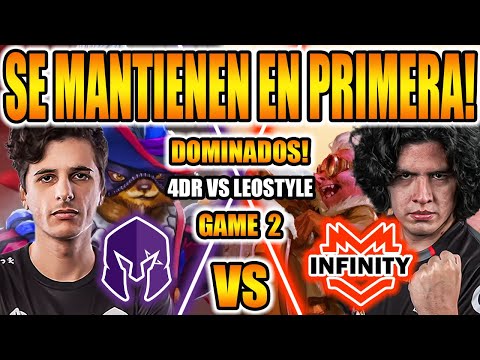 KEYD STARS VS INFINITY [BO3] - GAME 2 - 4DR VS LEOSTYLE - DPC SA 2023 Tour 2: Division I