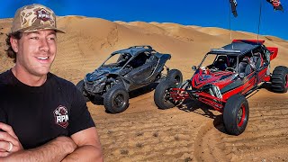 We Raced a Maverick R vs RZR Pro R with Cleetus and Biffle in Glamis