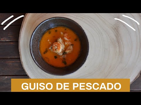GUISO DE PESCADO 🐟🐠 Muy Fácil y Exótico