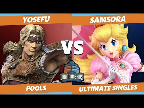 DHATL 2019 SSBU Singles - YoseFu (Simon) Vs. eU | Samsora (Peach) Smash Ultimate Tournament Pools