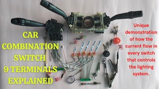 Combination Switch of the Car Explained | Tutorial | Demonstration on How It Works