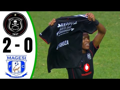 Orlando Pirates vs Magesi 2-0 - All Goals & Highlights - 2026
