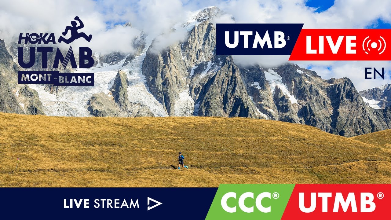 HOKA UTMB Mont-Blanc 2024 - English Live 🇬🇧 - CCC & UTMB