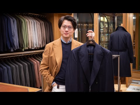 Styling - our four button casual DB blazer style: the Model 16