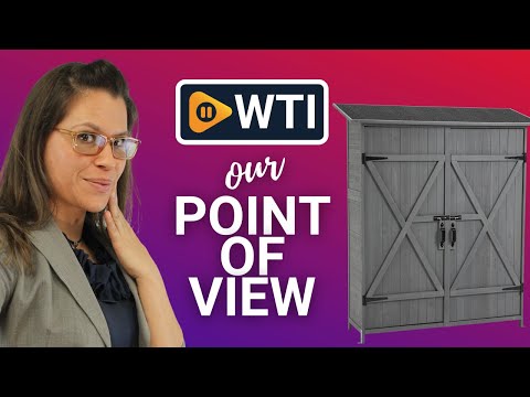 Cuanbozam Outdoor Garden Storage Shed - WTI product video review
