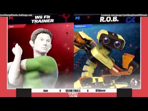 LSW - Jope (Wii Fit Trainer) vs. BENDOVER (ROB) - Grand Finals - Ult Singles (3/15/19)