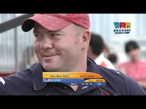 Dietmar Trillus v Reo Wilde – compound men’s gold | Shanghai 2011 Archery World Cup stage 4