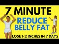7 Minute Belly Fat Workout 7 Day Challenge Start Today