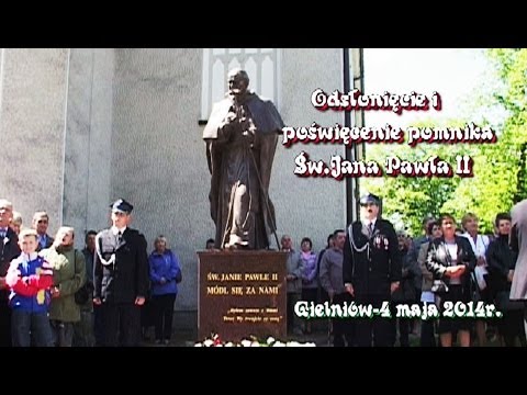 Gielniów-2014-Poświęcenie pomnika Św.J.P.II