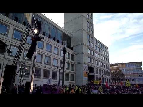 Werner Sauerborn /3 La Rondena /2  - 118. Montagsdemo gegen Stuttgart 21 - 02.04.2012