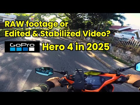 GoPro Hero 4 | RAW or Edited & Stabilized Video?
