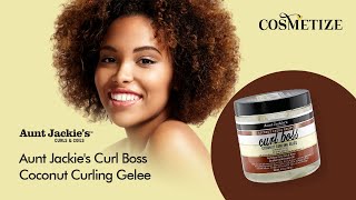 Aunt Jackie's Curl Boss Coconut Curling Gelee - 15oz