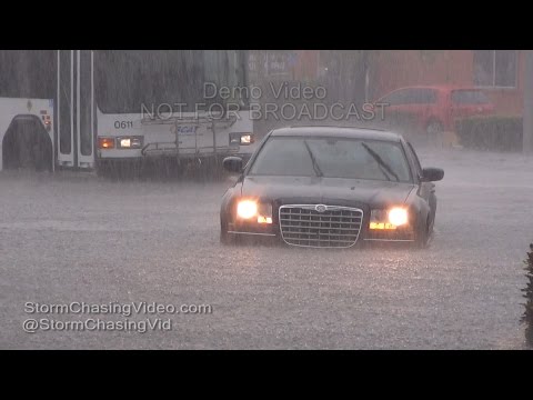 Sarasota, FL extreme flooding on US41 - 5/4/2016