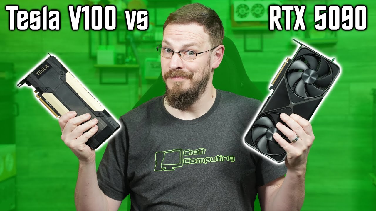 Is the Nvidia Tesla V100 still good for AI? - Inspur DGX V100 vs RTX 5090