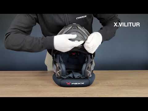 TUTORIAL NEXX X.VILITUR - How to Place/Remove Chin Curtain