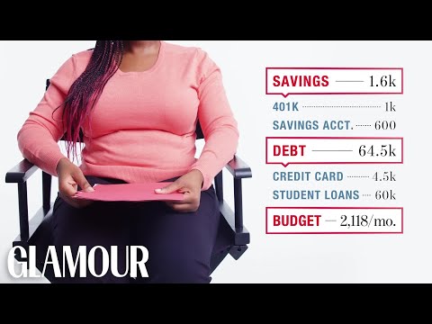 How One Woman Spends Her $43,000 Salary | Money Tours | Glamour How One Woman Spends Her $43,000 Salary | Money Tours | Glamour