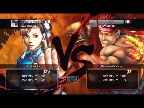 RaGe Madjestik [Chun li] vs KENPACHI BE [Evil Ryu] USF4