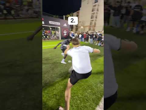 Best tackles in Jeddah 🇸🇦 ? 1,2,3? #football #1v1 #saudiarabia #jeddah #رياضة #soccer