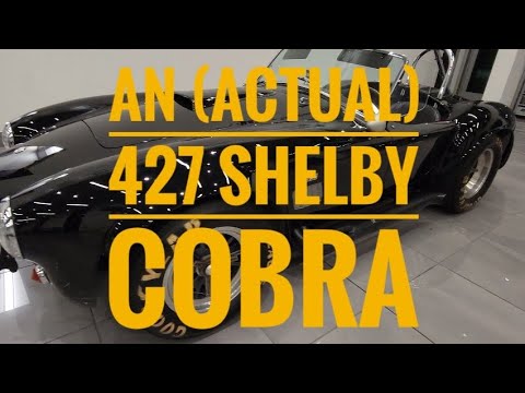 A 427 SHELBY COBRA (and it's the REAL THING!)