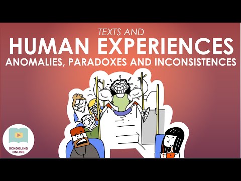 Anomalies Paradoxes and Inconsistencies | HSC Texts and Human Experiences Lesson 3