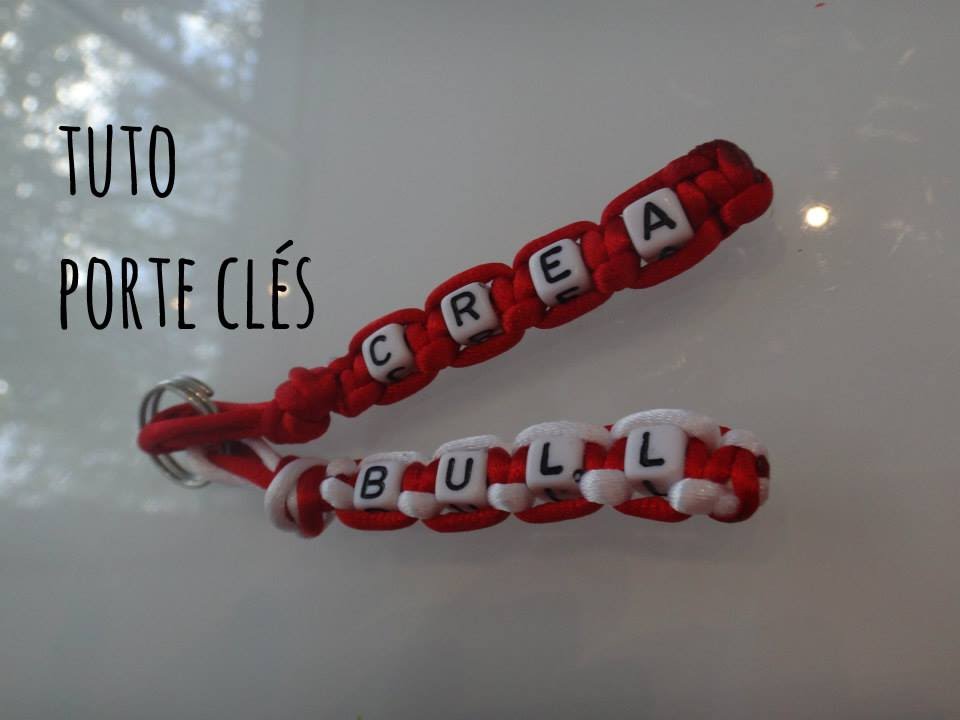 tuto idée cadeau : tuto porte clé prénom shamballa diy
