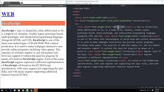 WEB2 JavaScript - 10.CSS 기초 (style 태그)