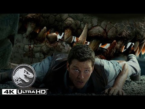 Der Indominus Rex bricht aus dem Gehege aus in 4K HDR | Jurassic World