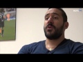 JONAS GUTIERREZ thanks Newcastle fans after beating.