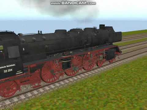 DR BR03 Reko vs DR BR18 201 Racing Trainz