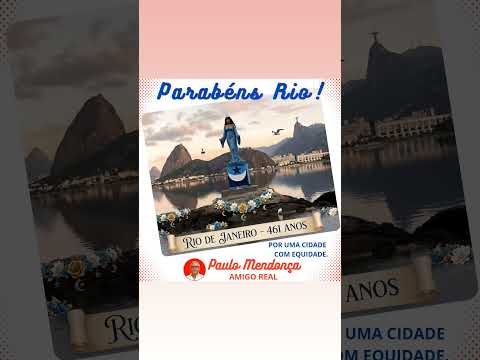 Parabéns, Rio de Janeiro! POR UMA CIDADE COM EQUIDADE.