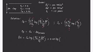 Consolidation_Primary and Secondary Settlement