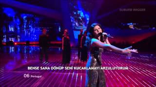 Eurovision 2012 Türkçe Çevirileri | Portekiz - Filipa Sousa - Vida Minha
