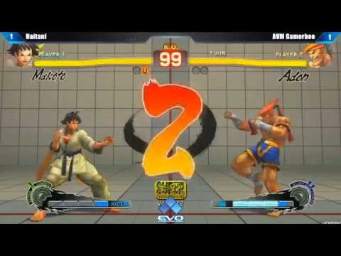 EVO 2013 - Haitani (Makoto) vs. Gamerbee (Adon) - AE Top 8 (L)