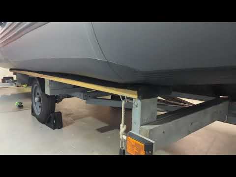 Seamax Ocean 430T Inflatable Boat Vid. 7 Trailer Quick Explanation