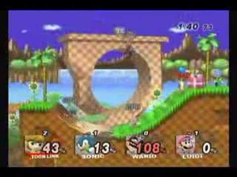 Super Smash Bros. Brawl Green Hill Zone