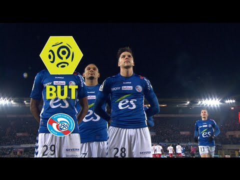 But Jonas MARTIN (25' pen) / RC Strasbourg Alsace - Toulouse FC (2-1)  / 2017-18