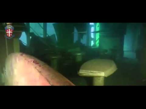 Costa Concordia: Police release underwater 2014 footage, BBC News