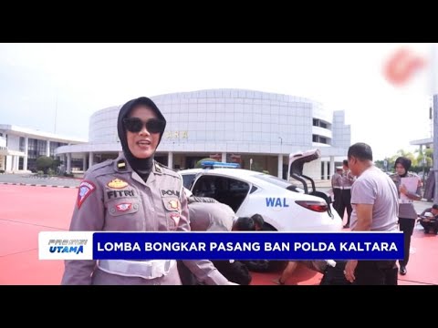 LOMBA BONGKAR PASANG BAN POLDA KALTARA
