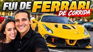 FUI JANTAR DE FERRARI DE CORRIDA! 488 CHALLENGE EVO NA RUA 🏎️