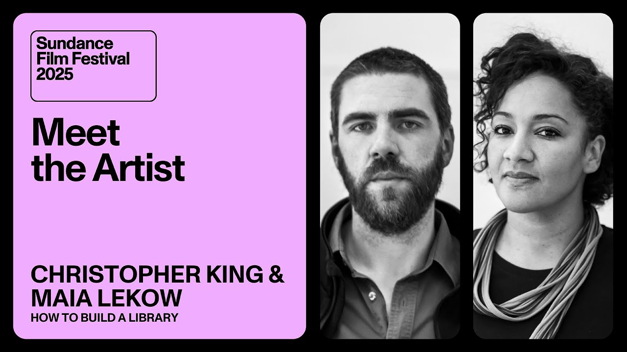 Meet the Artist 2025: Maia Lekow and Christopher King on “How to Build a Library”