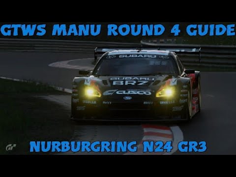 GTWS Manufacturers Round 4 Guide - Nurburgring 24Hr Layout Gr3 - Gran Turismo 7