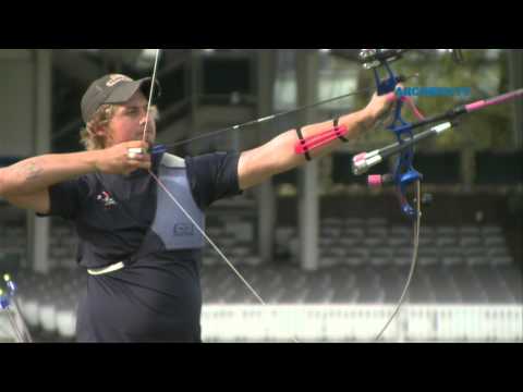 Brady Ellison v Haziq Kamaruddin – recurve men’s quarterfinal | London 2012 Olympic Test Event