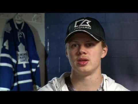Kasperi Kapanen with Leafs TV - July 7, 2015