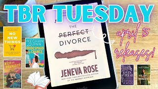 NEW BOOK RELEASES APRIL 15! (add these to your TBR) 📚 #tbr #newbooks #bookrelease #kindle #colorsoft